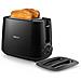 Daily Collection Tostapane Hd2582/90 Nero, Plastica, 900 W, Numero Di Slot 2, Numero Di Livelli Di Potenza 8, Scalda Panini Incluso - Foto miniatura 1