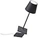 Lampada A Led Da Tavolo Poldina Pro Mini Grigio Scuro Ricaricabile E Dimmerabile Con Batteria Fino A 12 Ore - Foto miniatura 1