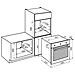 Forno Elettrico da Incasso KS 7122055 Capacità 70 L Multifunzione Ventilato Colore Acciaio Inox - Foto miniatura 4