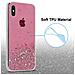 Cadorabo Custodia Compatibile Con Apple Iphone Xs Max In Rosa Con Glitter - Coperchio Protettivo In Silicone Tpu Flessibile Con Glitter Scintillanti - Foto miniatura 4