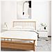 Comodini 2 Pz Bianchi 35x34x32 Cm In Legno Massello Di Pino - Foto miniatura 1