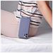 Cover Semirigida Per Iphone 11 Pro Cordino Nylon 80 Cm Viola Chiaro - Foto miniatura 3