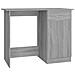 Scrivania Grigio Sonoma 100x50x76 Cm In Legno Multistrato - Foto miniatura 2