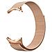 Cinturino Per Google Pixel Watch Milanese Acciaio Inox Magnetico Rosa Champagne - Foto miniatura 1