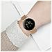 Cinturino Per Google Pixel Watch Milanese Acciaio Inox Magnetico Rosa Champagne - Foto miniatura 3