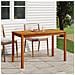 Tavolo Da Giardino 110x55x67 Cm Legno Massello D'acacia - Foto miniatura 1