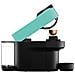 Macchina da Caffè Espresso Semi automatica Nespresso Serbatoio 0.56 Lt. Potenza 1500 Watt Colore Nero /Menta - Foto miniatura 4