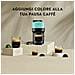 Macchina da Caffè Espresso Semi automatica Nespresso Serbatoio 0.56 Lt. Potenza 1500 Watt Colore Nero /Menta - Foto miniatura 8
