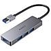 Hub USB-A Alluminio Ultra Slim 4 in 1 - Foto miniatura 1