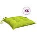 Cuscini Per Pallet 6 Pz Verde Chiaro 50x50x7 Cm Tessuto Oxford - Foto miniatura 2