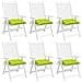 Cuscini Per Pallet 6 Pz Verde Chiaro 50x50x7 Cm Tessuto Oxford - Foto miniatura 1