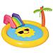 Piscinetta Gonfiabile Isola Del Sole Con Scivolo 53071 - Foto miniatura 5