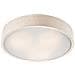 Lampada A Soffitto Eveline - Bianco - Legno, Vetro - 8x47x47 Cm - Foto miniatura 1
