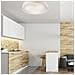 Lampada A Soffitto Eveline - Bianco - Legno, Vetro - 8x47x47 Cm - Foto miniatura 3