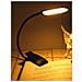 Lampada Da Libro Con 3 Colori Di Luce E Dimmer / Lampada Da Lettura Ricaricabile - Foto miniatura 6