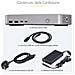 Docking station USB4, USB-C 40Gbps, doppio video HDMI, fino a 2x 4K 60Hz 4:4:4 (RGB) o 2x 4K 120Hz 4:2:2, dock multi monitor, 6x USB, 2,5GbE, 100W PD - Foto miniatura 17