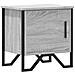 Comodino Grigio Sonoma 40x30x40 Cm In Truciolato - Foto miniatura 2