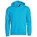 Basic Hoody Junior Turchese 140 - Foto miniatura 1