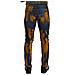 Jeans Denim Da Uomo Skinny In Cotone Tinto Giallo Blu - It48 - M - Foto miniatura 2