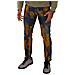 Jeans Denim Da Uomo Skinny In Cotone Tinto Giallo Blu - It48 - M - Foto miniatura 3