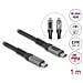 Cavo Dati Usb 40 Gbps E Ricarica Rapida Coassiale Da 1 M 8k 60 Hz Usb Pd 3.1 Gamma Di Potenza Estesa 240 W - Foto miniatura 1