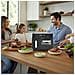 Friggitrice Ad Aria E Forno Con Capacità Di 12,5l, Compartimento Da 8,5l + Cestello Da 4l. Pannello Digitale Touch, 2400w Di Potenza E Finestra Di Visualizzazione. - Foto miniatura 2
