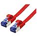 21.99.2120 Cavo Di Rete Rosso 0,5 M Cat6a F /utp (ftp) - Foto miniatura 1