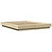 Giroletto Luci Led Rovere Sonoma 160x200 Cm Legno Multistrato - Foto miniatura 3