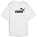 Ess No. 1 Logo Relaxed Tee 68497002, Donne, Bianca, Xs - Foto miniatura 1