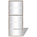 Lusso Casadino -  Scarpiera A 5 Strati Con Specchio Rovere 63x17x169,5 Cm - Foto miniatura 3