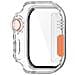 Custodia Protettiva Per Apple Watch - Pc Rigido E Vetro Temperato Transparent 45 Mm - Foto miniatura 5