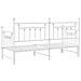 Daybed  con Letto Estraibile Bianco 75x190 cm in Acciaio - Foto miniatura 8