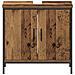 Set di mobili da bagno in 2 pezzi Legno vecchio Legno ingegnerizzato - Foto miniatura 7
