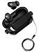 Custodia Protettiva Compatibile Con Beats Solo Buds - Cover Trasparente Con Blocco In Pc Tpu Transparent+black - Foto miniatura 2