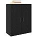 Pensile Rovere nero 69.5 x 34 x 90 cm Legno multistrato - Foto miniatura 3