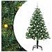 Albero di Natale con 300 LED con supporto Verde 180 cm PVC - Foto miniatura 1