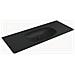 Lavabo Consolle   Collezione Nudaflat - 120 Cm Nero Opaco Da Ordinare - Foto miniatura 1