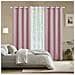 Set Di 3 Tende Oscuranti (132x160cm) - Drappeggi Moderni Ed Eleganti Per Oscurare La Stanza Pink - Foto miniatura 2
