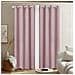 Set Di 3 Tende Oscuranti (132x160cm) - Drappeggi Moderni Ed Eleganti Per Oscurare La Stanza Pink - Foto miniatura 3