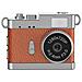 Mini Fotocamera Vlog Portatile: Video Hd 1080p, Schermo Ips 0.96"", Luce Led Brown - Foto miniatura 2