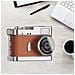 Mini Fotocamera Vlog Portatile: Video Hd 1080p, Schermo Ips 0.96"", Luce Led Brown - Foto miniatura 5