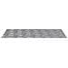 Dischi Quadrati 4 pcs Argento 70 x 40 cm Alluminio - Foto miniatura 4