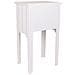 Comodino In Legno Con 2 Cassetti Bianchi 38x28x69. - Foto miniatura 6