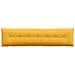 Cuscino per Schiena Giallo Chiaro 200 x 50 cm Tessuto in Cords - Foto miniatura 6