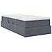 Letto con contenitore e materasso Grigio scuro 90 x 190 cm - Foto miniatura 5