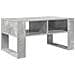 Tavolino da salotto Grigio cemento 92 x 53 x 45 cm - Foto miniatura 1