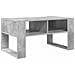 Tavolino da salotto Grigio cemento 92 x 53 x 45 cm - Foto miniatura 7