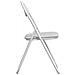Sedia pieghevole 2 pcs Bianco 48 x 43,5 x 81 cm Pelle Sintetica - Foto miniatura 6