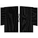 Cancello per cani con supporti 4 pcs Rovere Nero 80 x 60 cm - Foto miniatura 6