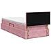 Letto con Contenitore con testiera Rosa 100 x 200 cm Velluto - Foto miniatura 9